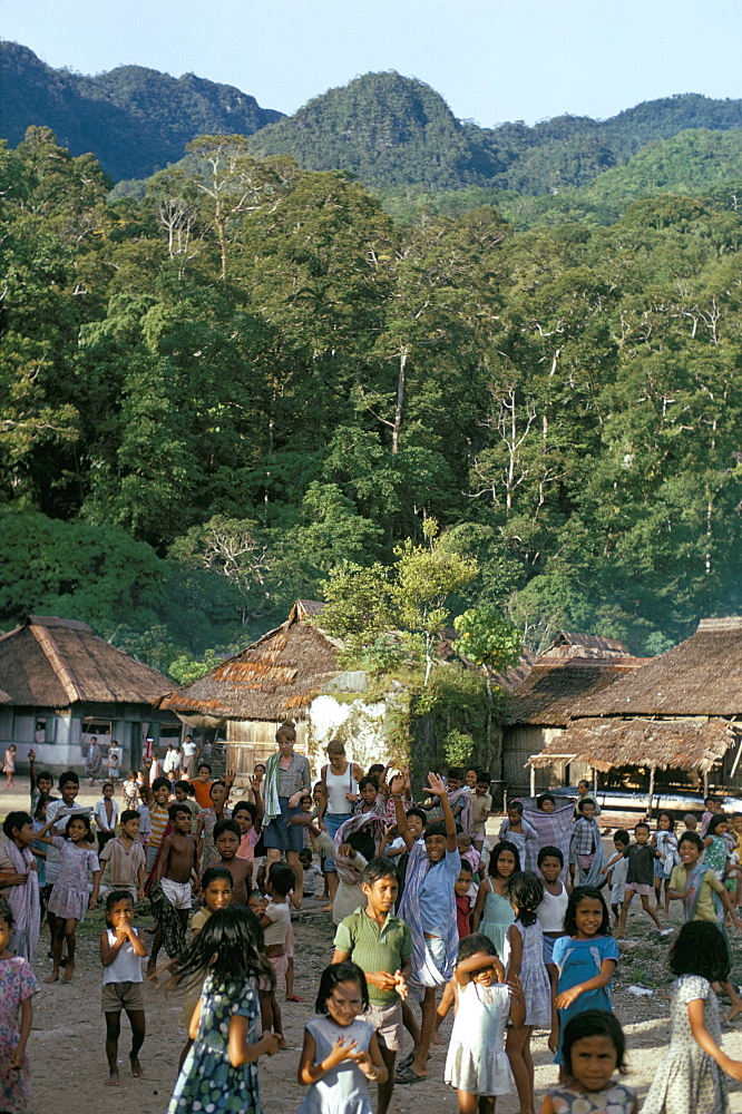 Sawai village, Seram, Moluccas, Indonesia, Southeast Asia, Asia