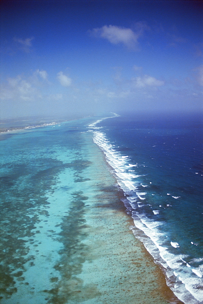 Ambergris Cay, near San Pedro, the second longest reef in the world, Belize, Central America