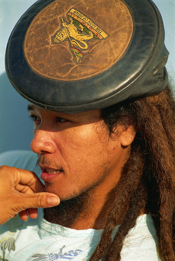 Rastafarian boy, Dangriga, Belize, Central America