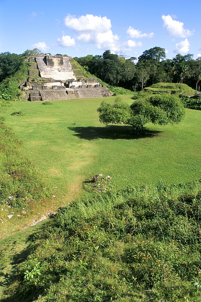 Temple of Masonry Altars, Altun Ha, Belize, Central America