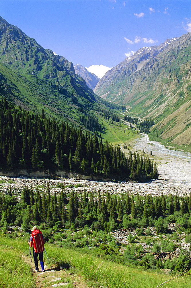 Tien Shan Mountains, Ala Archa Canyon, Kyrgyzstan, Central Asia