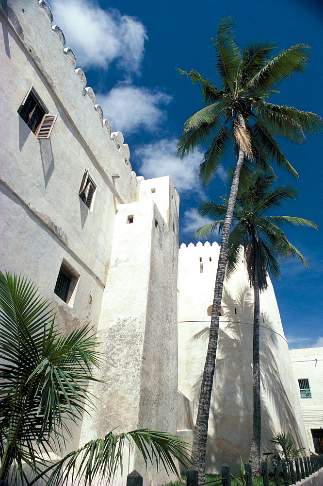 Lamu fort, Lamu Old Town, UNESCO World Heritage Site, Lamu Island, Kenya, East Africa, Africa