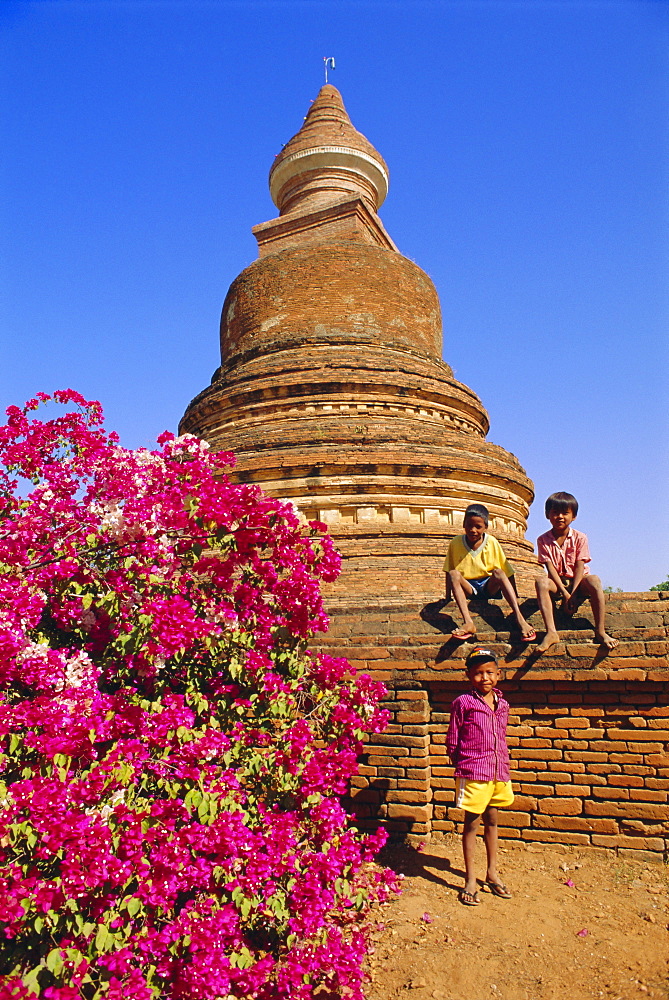 Sapada Pagoda, Bagan, Myanmar, Asia