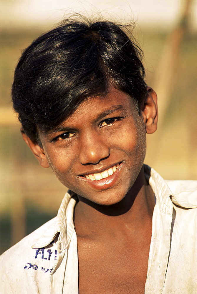 Indian boy near Bago, Myanmar (Burma), Asia