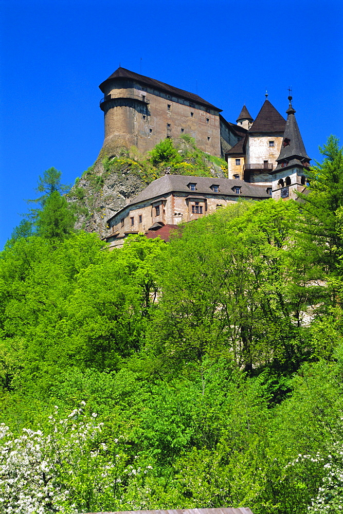 Orava Castle, Orava Valley, Slovakia, Europe