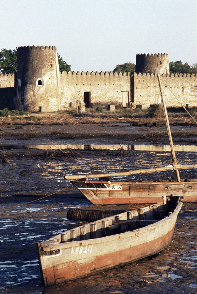 Siyu Fort, Pate, Kenya, East Africa, Africa