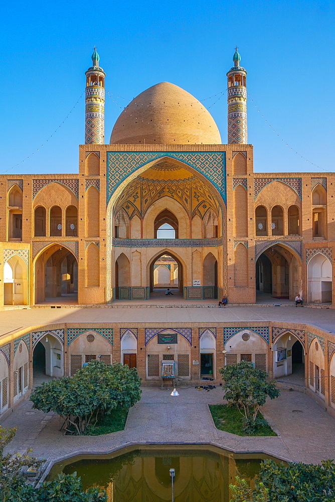 Agha Bozorg Mosque, Kashan, Iran, Middle East