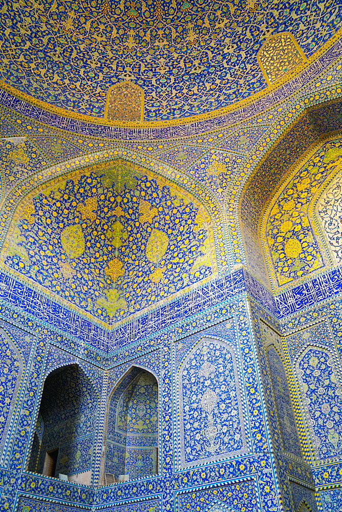 Main Sanctuary, Imam Mosque, Isfahan, Iran, Middle East