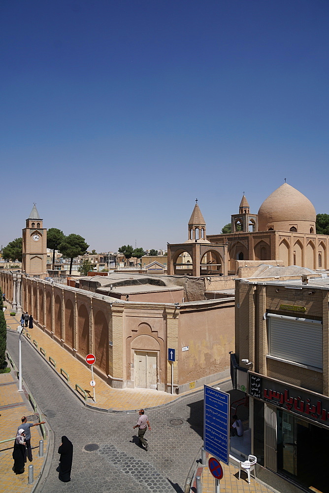 Vank (Armenian) Cathedral precinct, Isfahan, Iran, Middle East