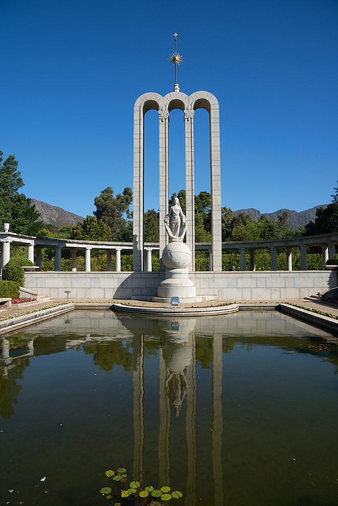 Huguenot Monument, Franschoek, Western Cape, South Africa, Africa