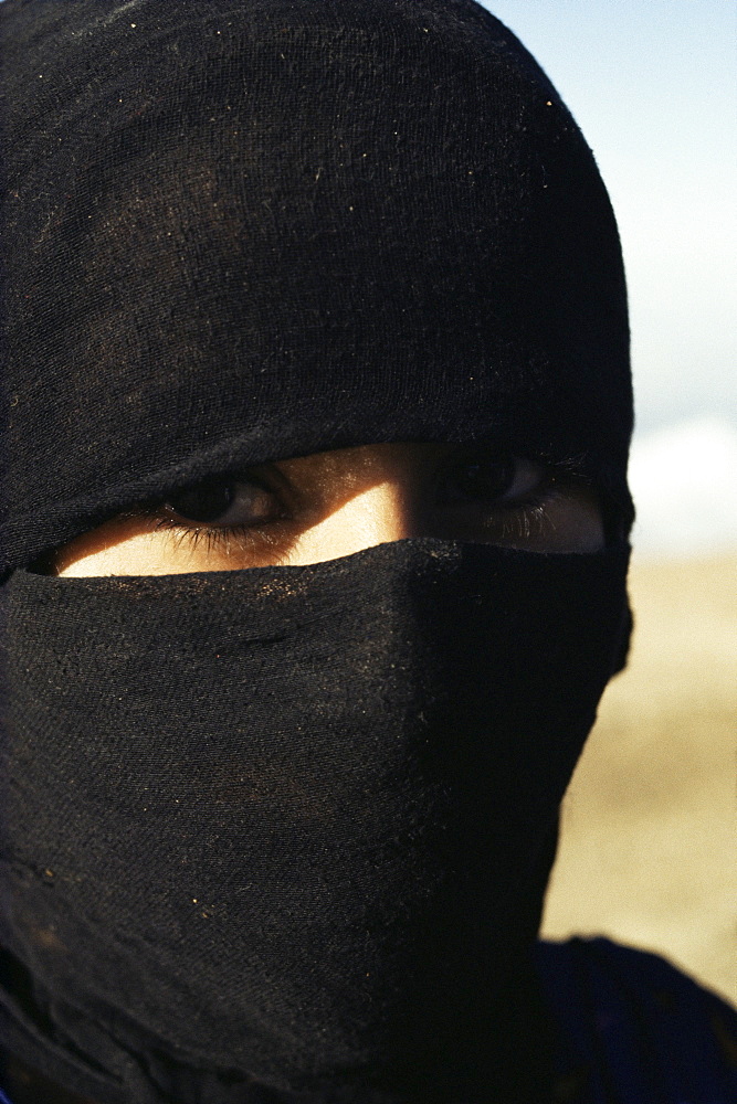 Farmer's daughter, aged 12, Shibam, Yemen, Middle East