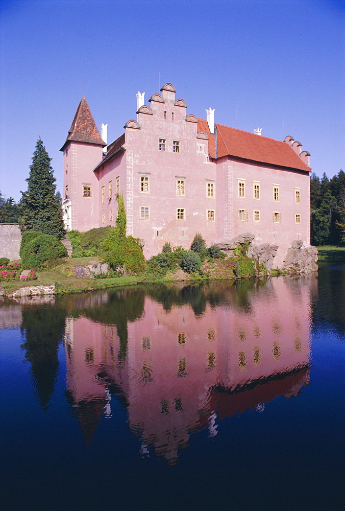 Zbraslavi Castle, Bohemia, Czech Republic, Europe