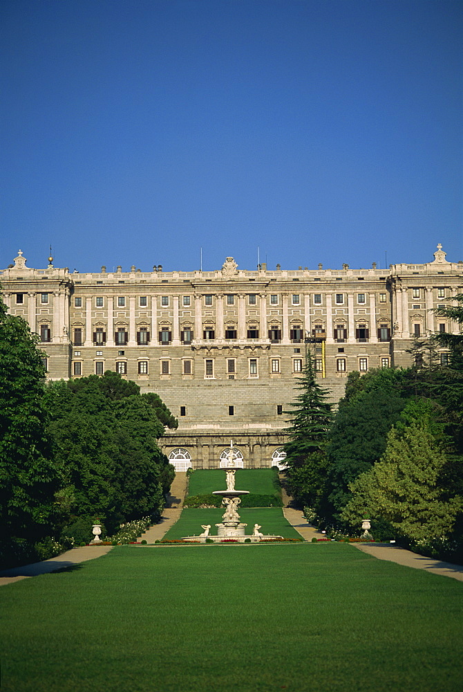 The Royal Palace, Madrid, Spain, Europe