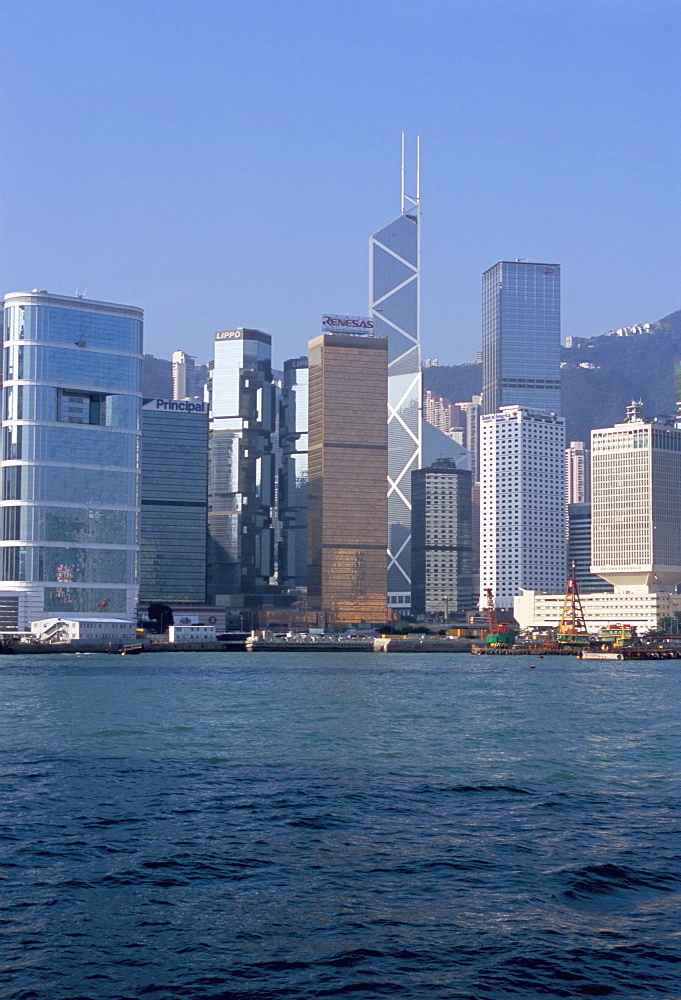 Skyline, Central, Hong Kong Island, Hong Kong, China, Asia