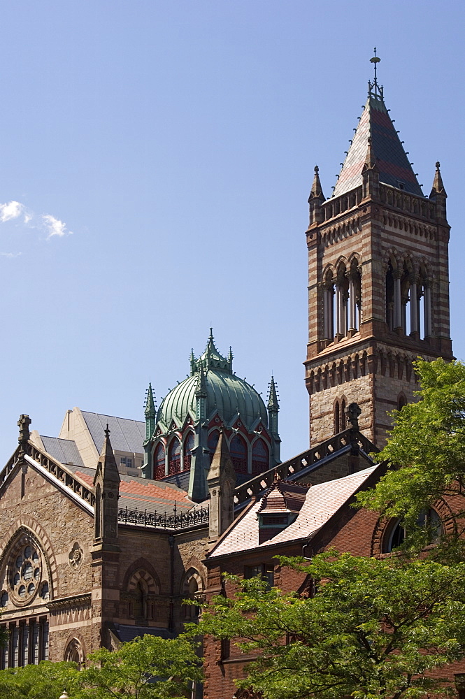 The New Old South Church, Copley Square, Back Bay, Boston, Massachusetts, USA