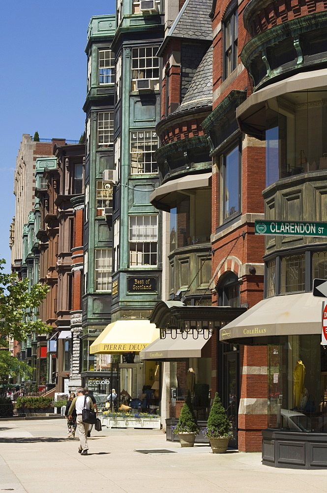 Newbury Street, Boston, Massachusetts, New England, United States of America, North America