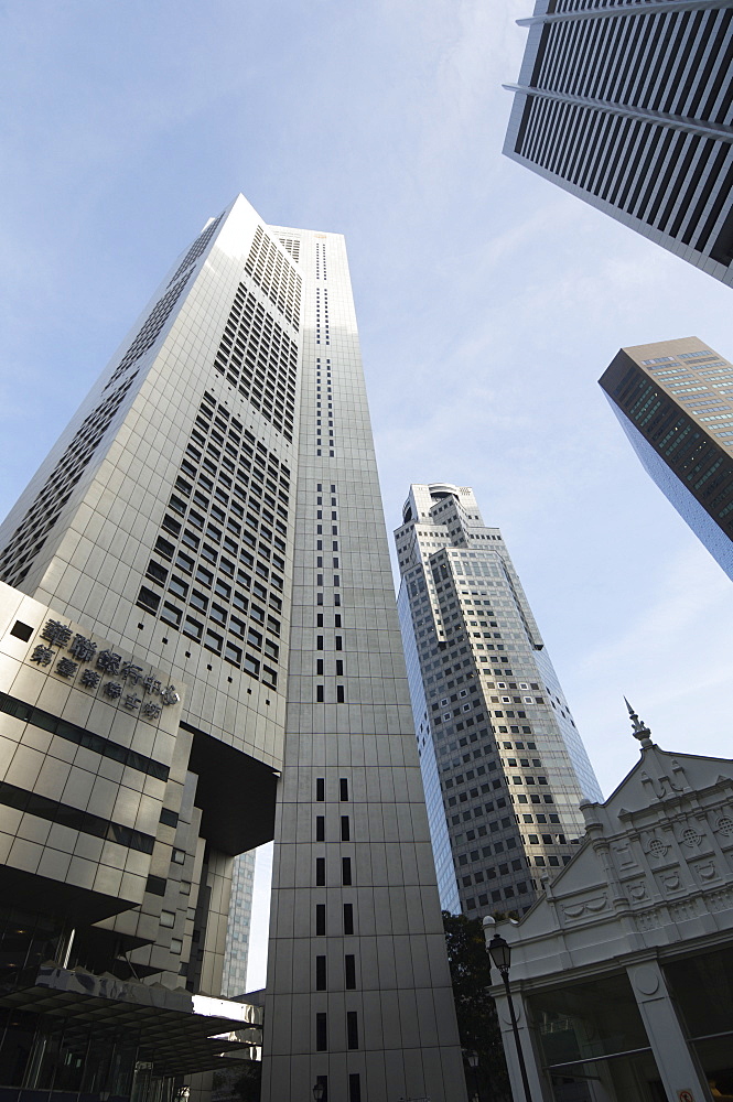 Raffles Place in the Financial District, Singapore, Southeast Asia, Asia