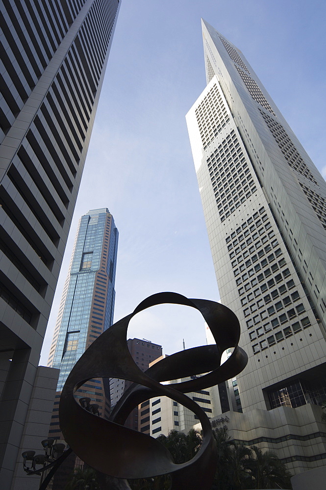 Raffles Place, the Financial District, Singapore, Southeast Asia, Asia