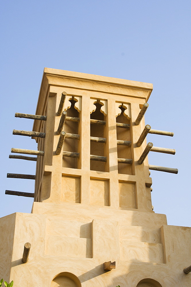 Wind towers, Madinat Jumeirah Hotel, Dubai, United Arab Emirates, Middle East