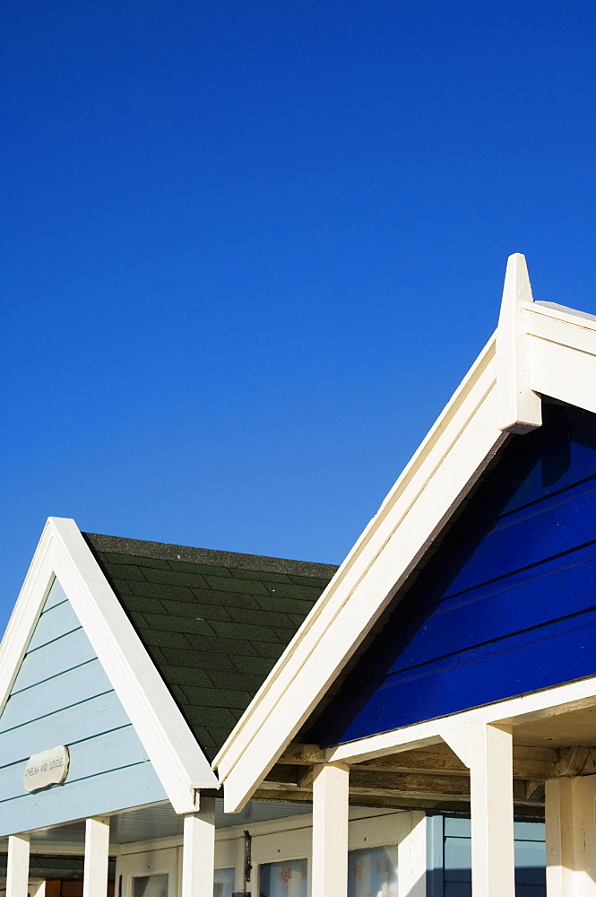 Beach huts, Southwold, Suffolk, England, United Kingdom, Europe