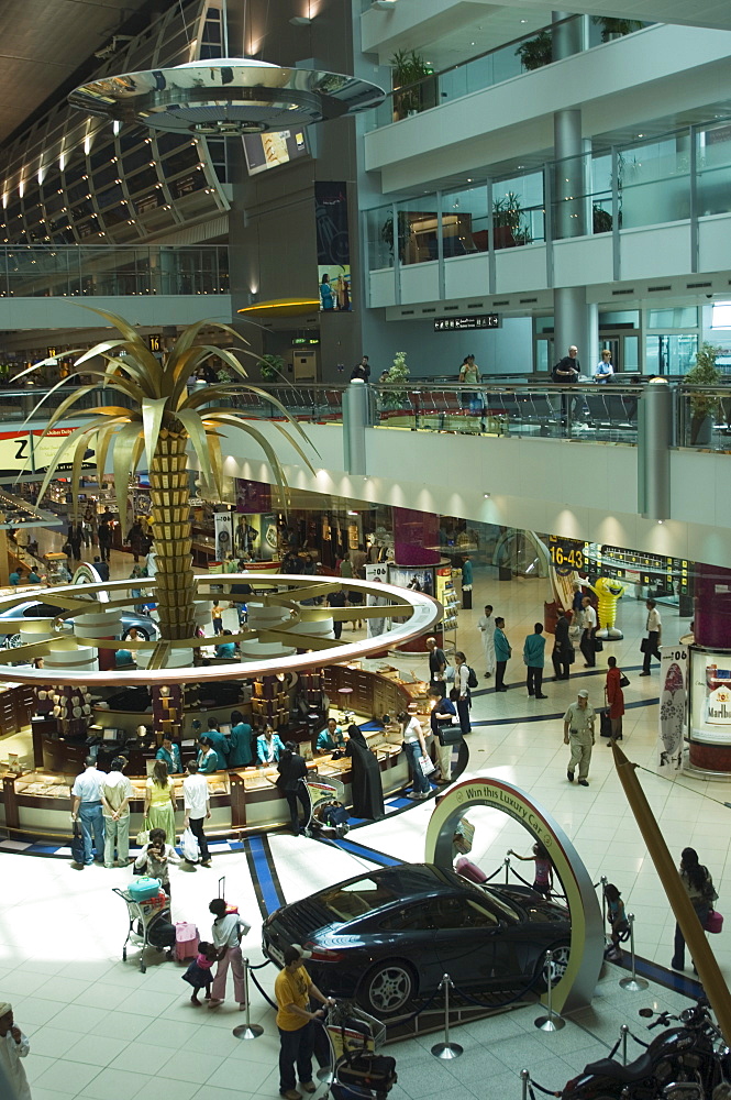 Dubai International Airport, Duty Free area, Dubai, United Arab Emirates, Middle East