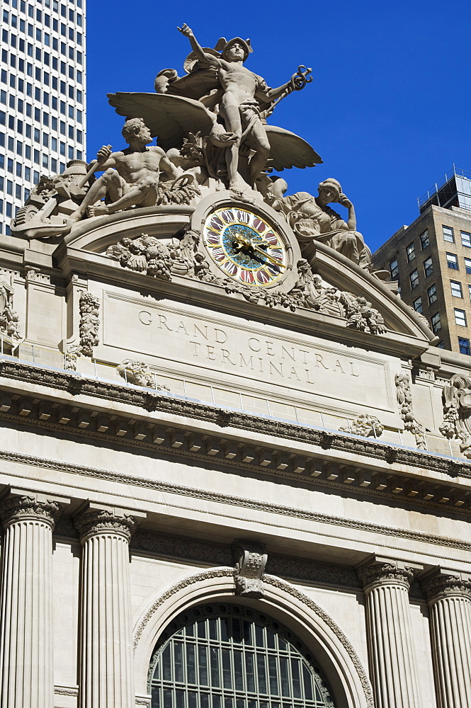 Grand Central Station Terminal Building, 42nd Street, Manhattan, New York City, New York, United States of America, North America