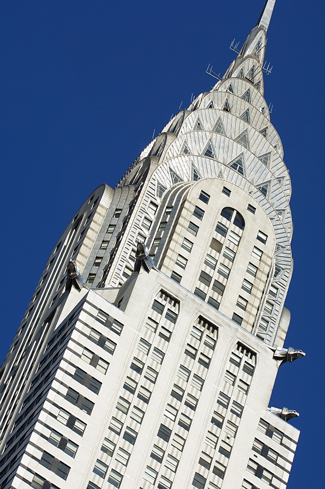 The Chrysler Building, 42nd Street, Manhattan, New York City, New York, United States of America, North America