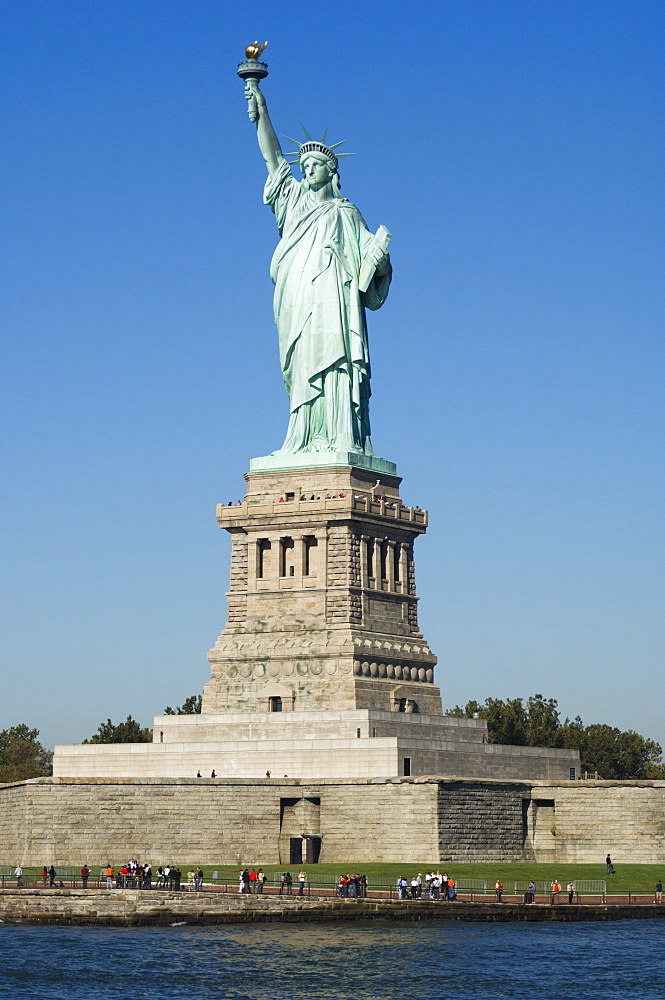 Statue of Liberty, Liberty Island, New York City, New York, United States of America, North America