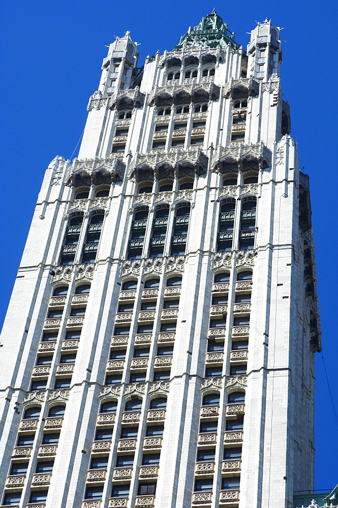 The Woolworth Building, Manhattan, New York City, New York, United States of America, North America