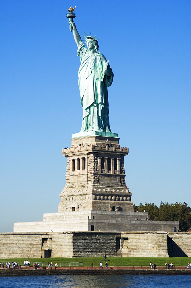 Statue of Liberty, Liberty Island, New York City, New York, United States of America, North America