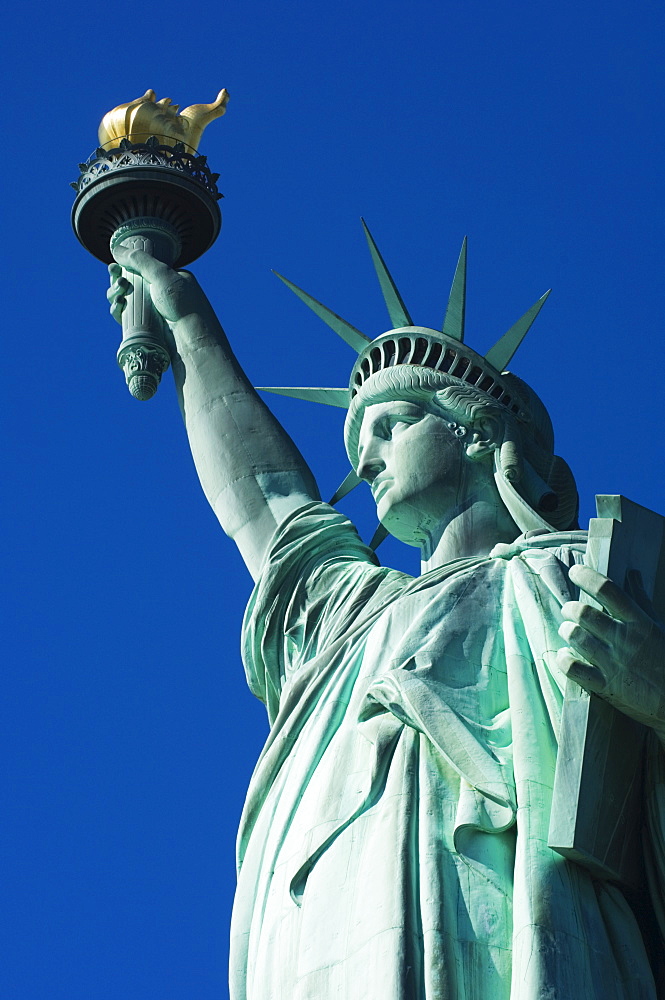 Statue of Liberty, Liberty Island, New York City, New York, United States of America, North America