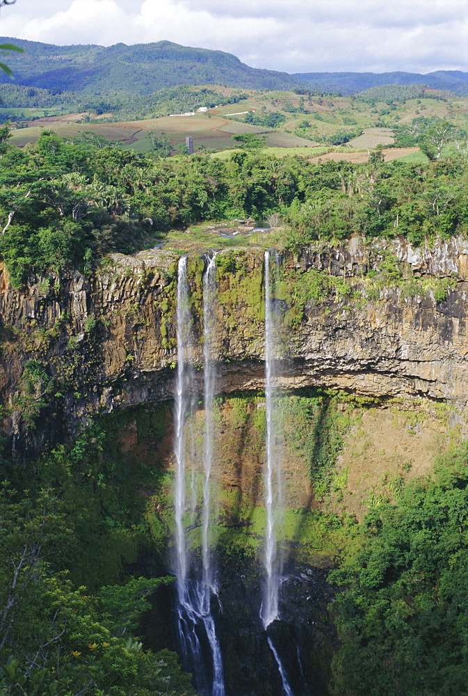 Chamarel Waterfalls, Mauritius, Indian Ocean