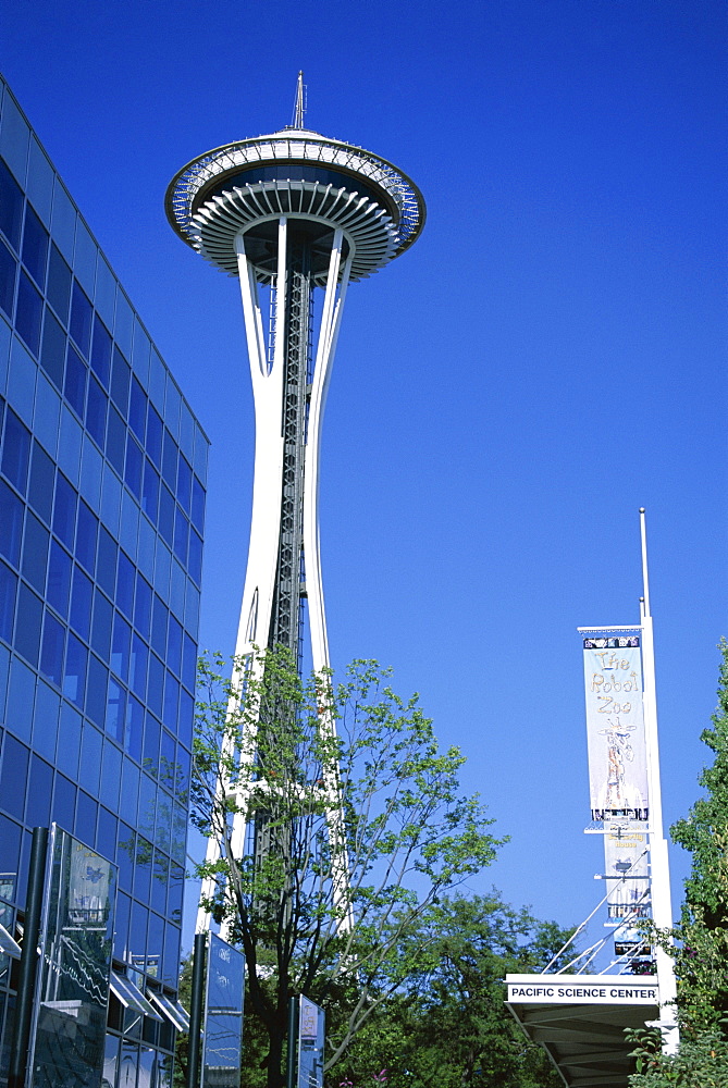 Space Needle, Seattle, Washington State, United States of America (U.S.A.), North America