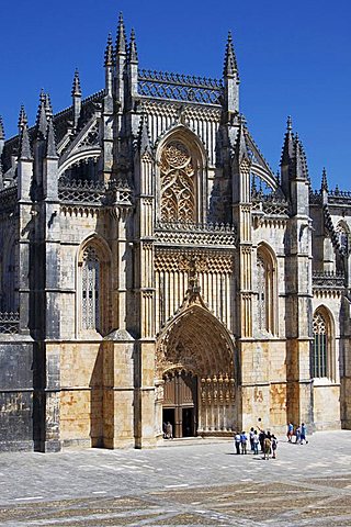 Santa Maria da Vitoria Monastery, UNESCO World Heritage Site, Batalha, Portugal, Europe