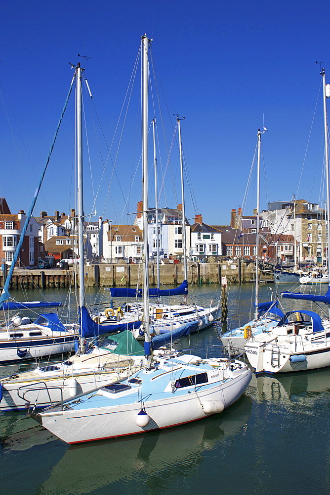 Old Town and Harbour, Weymouth, Dorset, England, United Kingdom, Europe