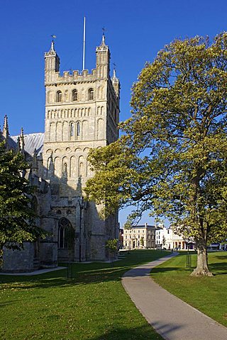 Cathedral, Exeter, Devon, England, United Kingdom, Europe