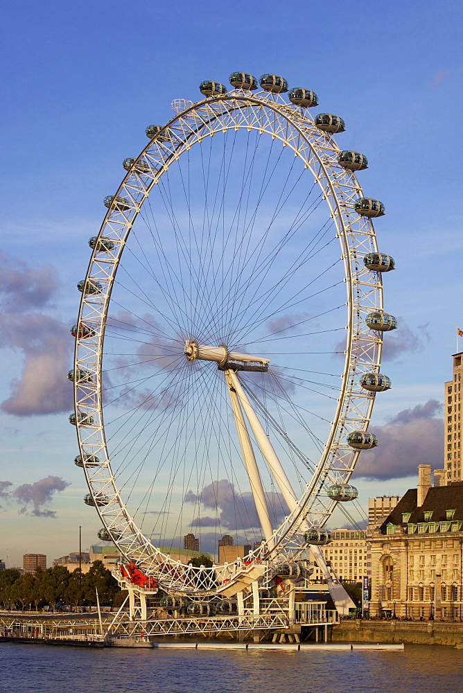 London Eye, River Thames, London, England, United Kingdom, Europe