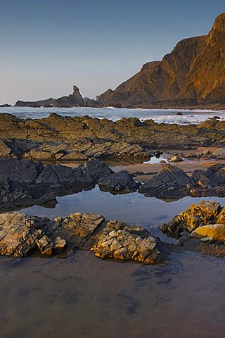 Hartland Quay, Woolacombe, Devon, England, United Kingdom, Europe