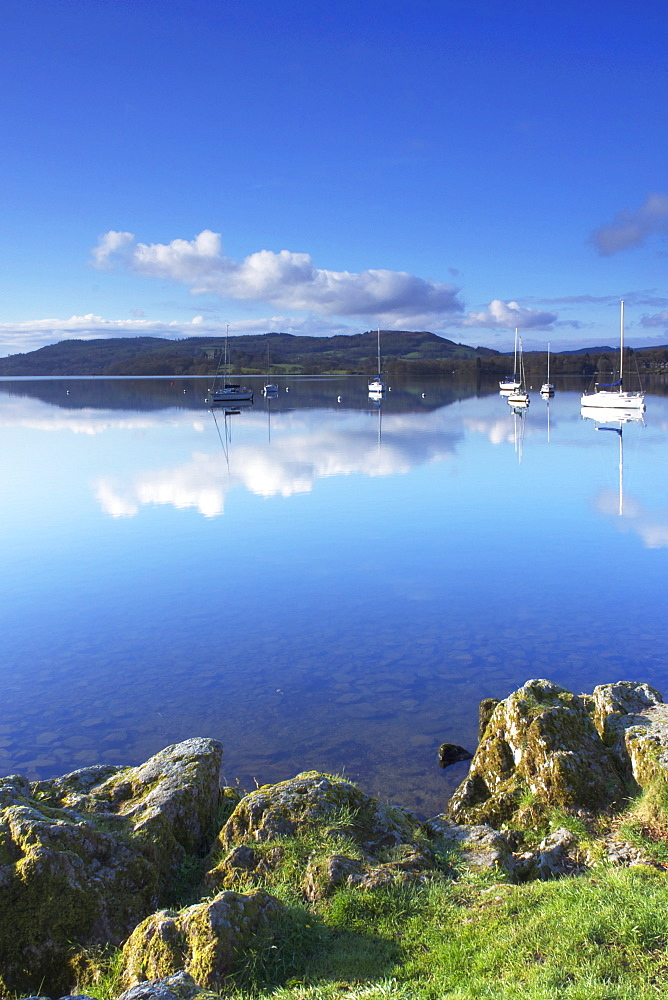 Sunrise, Ambleside, Lake Windermere, Lake District National Park, Cumbria, England, United Kingdom, Europe