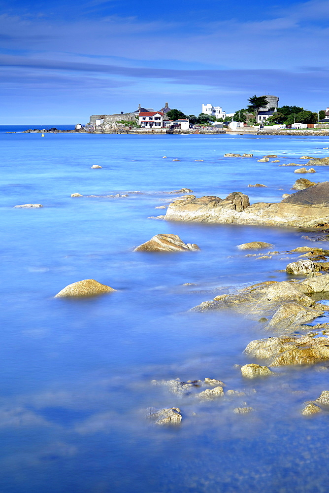 Sandycove, with James Joyce Tower Museum, Dublin, County Dublin, Republic of Ireland, Europe