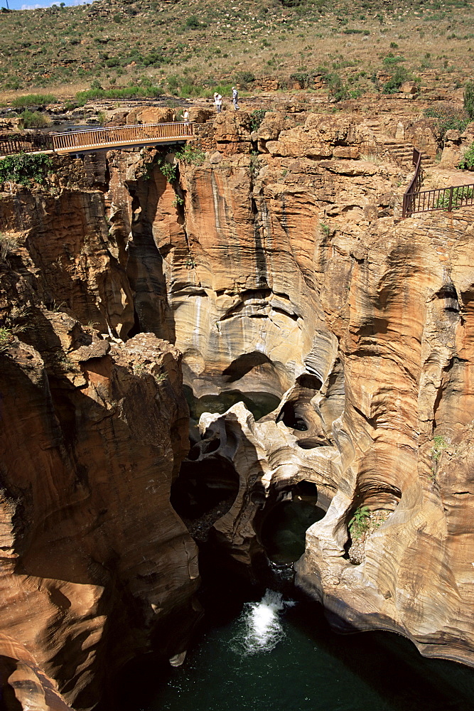 Bourke's Luck potholes, Drakensberg Mountains, South Africa, Africa