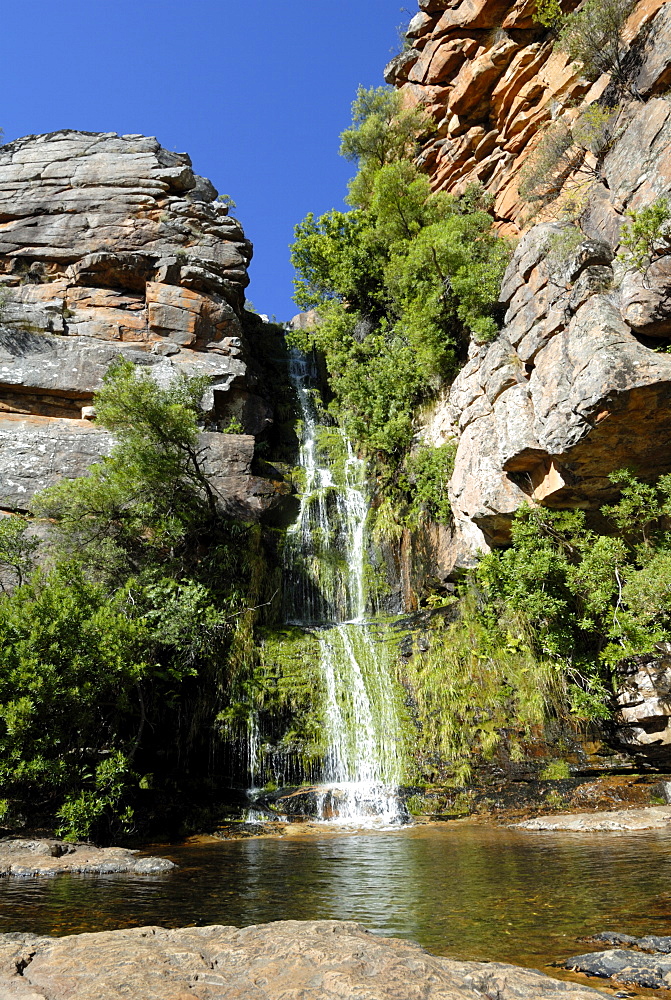 Waterfall in Cedarberg Mountains, South Africa, Africa