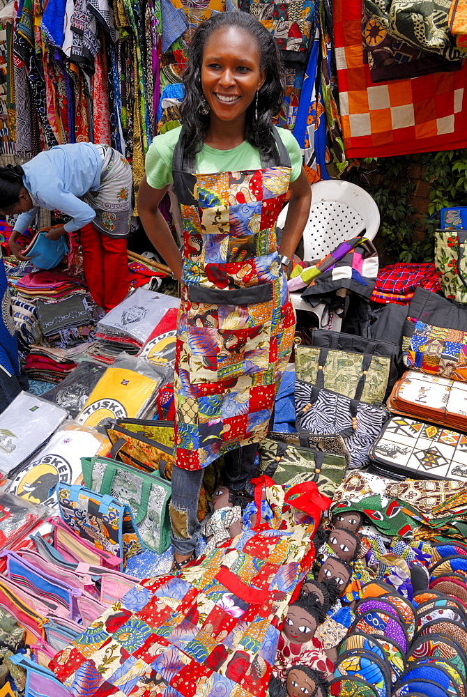 Tourist market, Nairobi, Kenya, East Africa, Africa