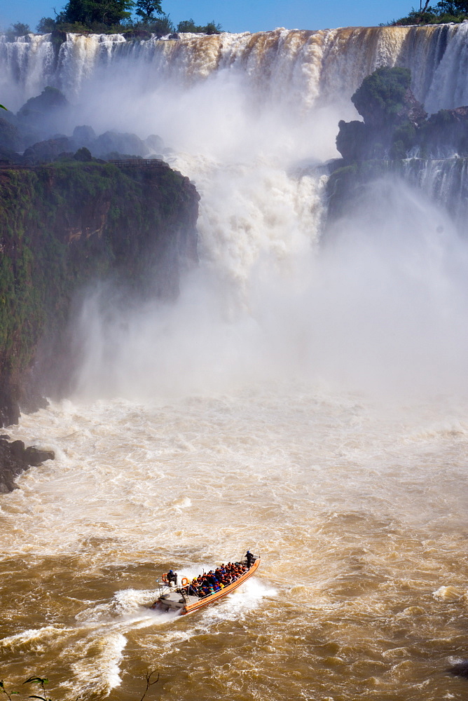 Waterfalls, Iguazu National Park, UNESCO World Heritage Site, Argentina, South America