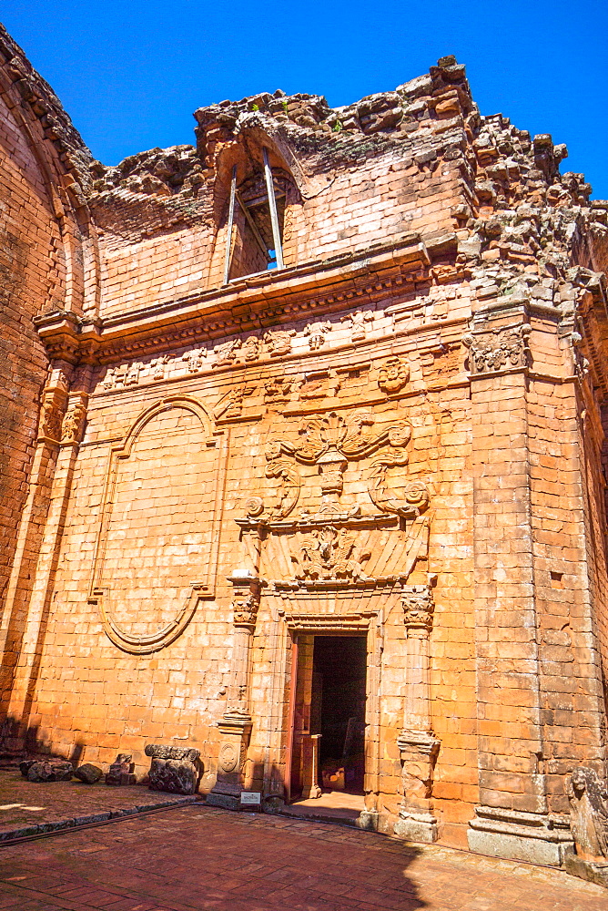 La Santisima Trinidad de Parana, Jesuit Mission of the Guarani Indians, UNESCO World Heritage Site, Paraguay, South America