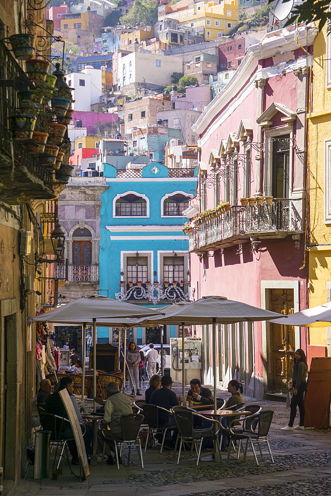 Street scene, Guanajuato, Mexico, North America