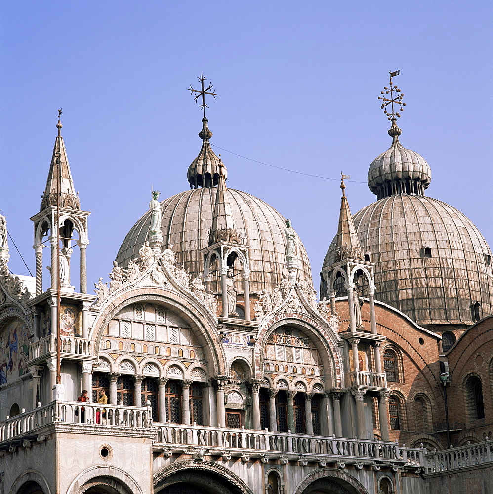 St. Mark's basilica, Venice, UNESCO World Heritage Site, Veneto, Italy, Europe