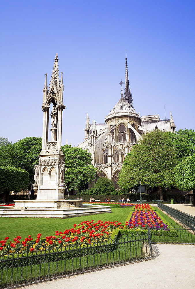 Notre Dame Cathedral, Paris, France, Europe