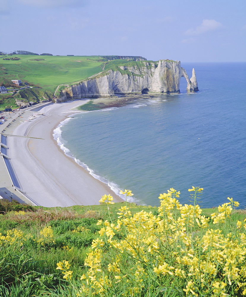 Etretat, Seine Maritime, Haute Normandie (Normandy), France, Europe