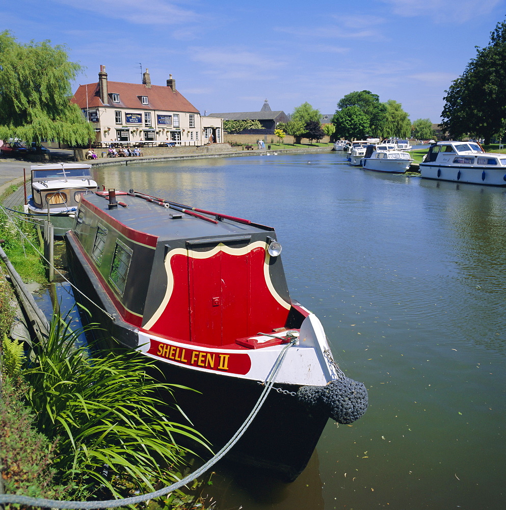 River Ouse Boating, Ely, Cambridgeshire, England